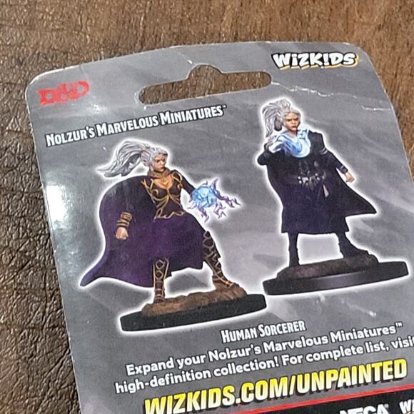 Nolzurs Marvelous Miniatures Wizkids D&D Female Human Sorcerer  70832 New - Picture 8 of 10